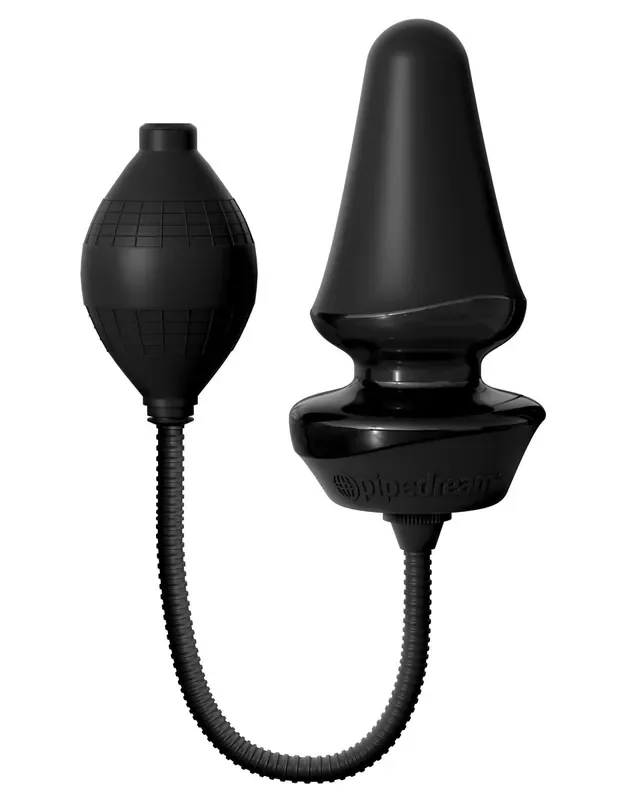 Aufblasbarer Analplug aus Silikon