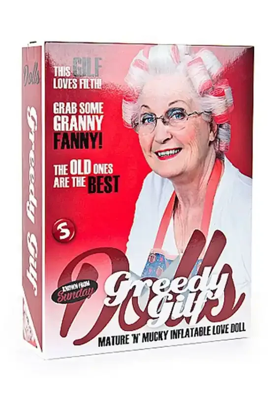 Aufblaspuppe – Greedy GILF