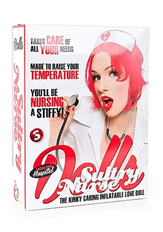 Aufblaspuppe – Sultry Nurse
