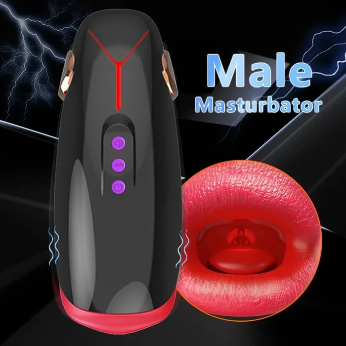Automatische männliche Masturbatoren Deep Throat Blowjob Maschine