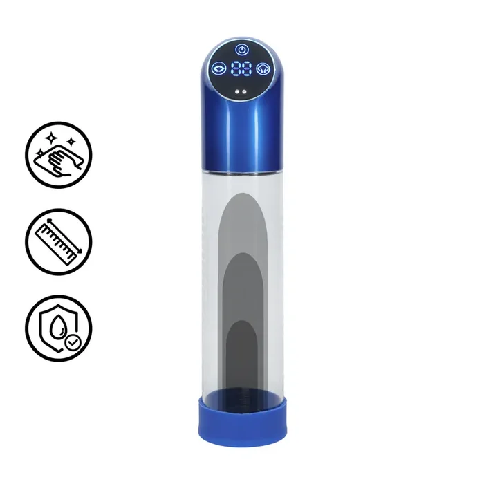 Automatische wasserdichte Pumpe – Metall Blau