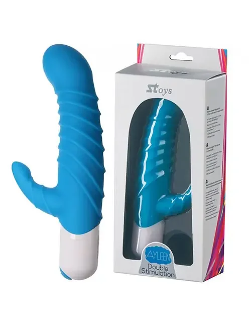 Ayleen Silicone-Vibrator blau