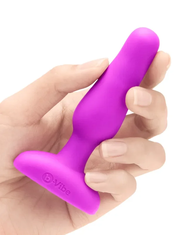 B-Vibe Novice Vibro-Analplug, lila