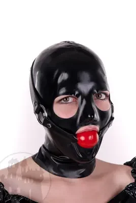 Ballknebel Hartgummiball