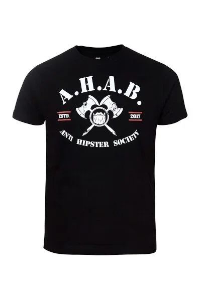 BarTbaren Society T-Shirt Schwarz