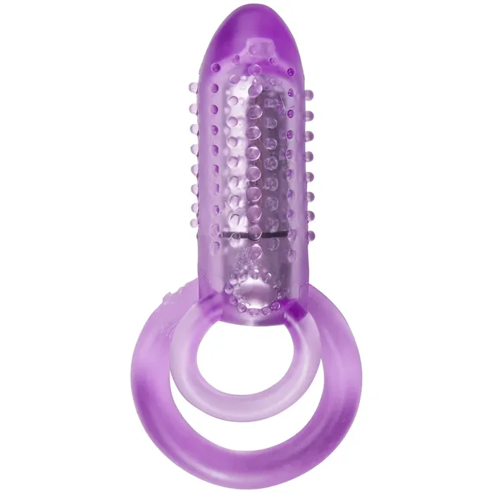 Baseks Doppelter Penisring mit Vibration für Paare