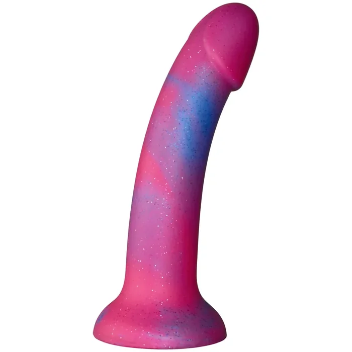 Baseks Galaxy Silikondildo mit Saugnapf 18 cm