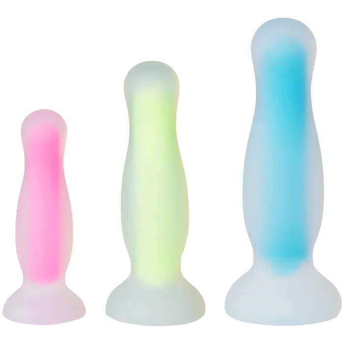 Baseks Glow In The Dark Analdildo-Set