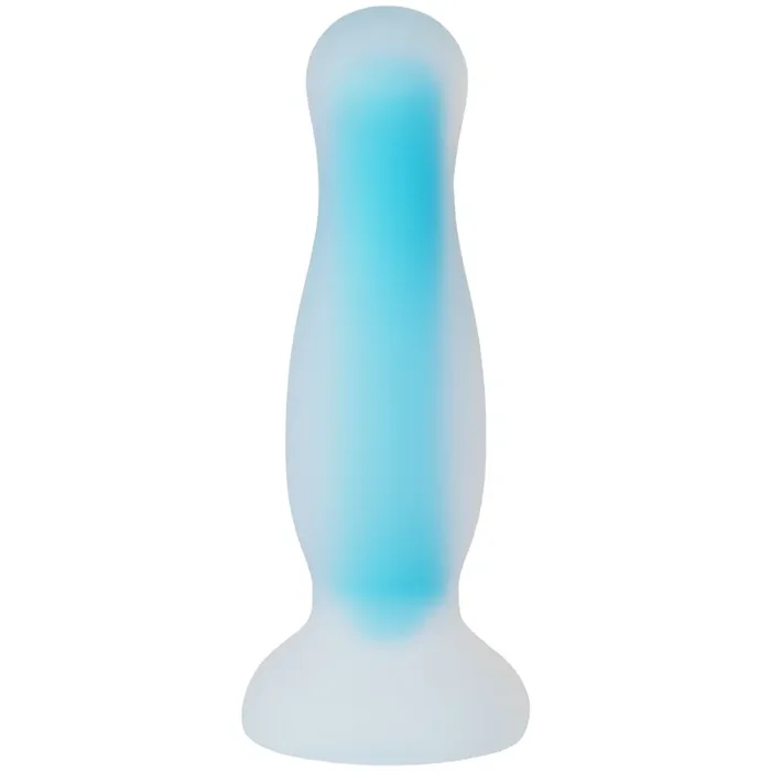 Baseks Glow In The Dark Großer Analdildo 15 cm