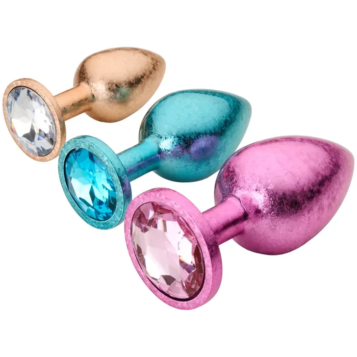 Baseks Metal Flake Jewel Anaplug-Set