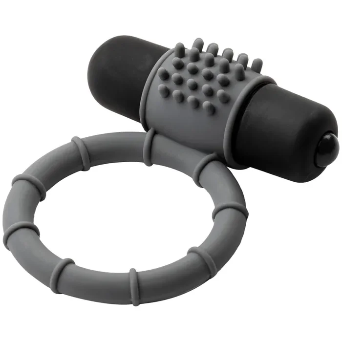 Baseks Penisring mit Vibration aus Silikon
