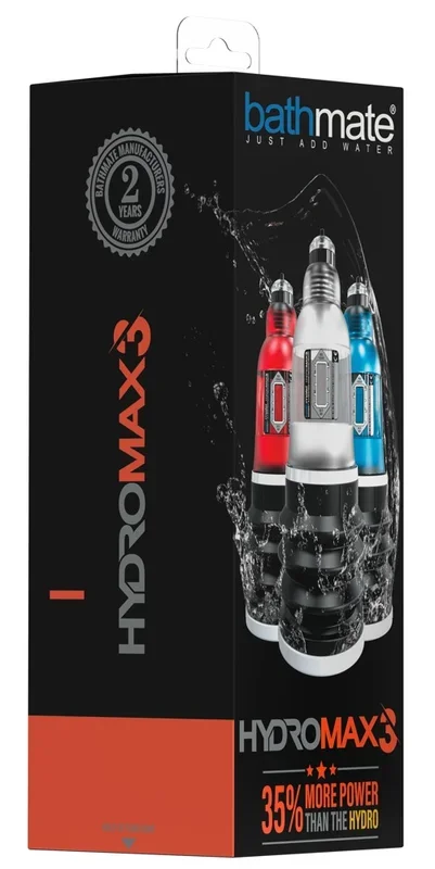 Bathmate Hydromax 3 clear