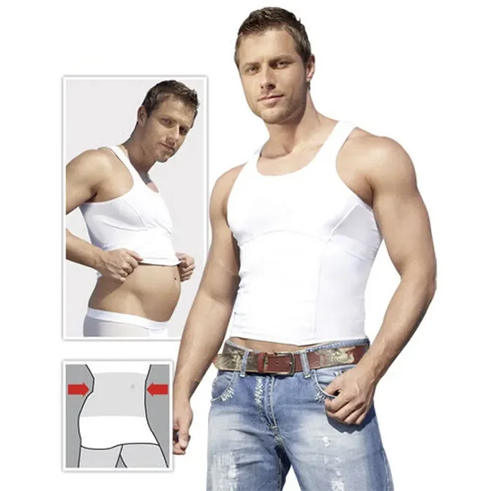 Bauch-weg Shirt Weiss