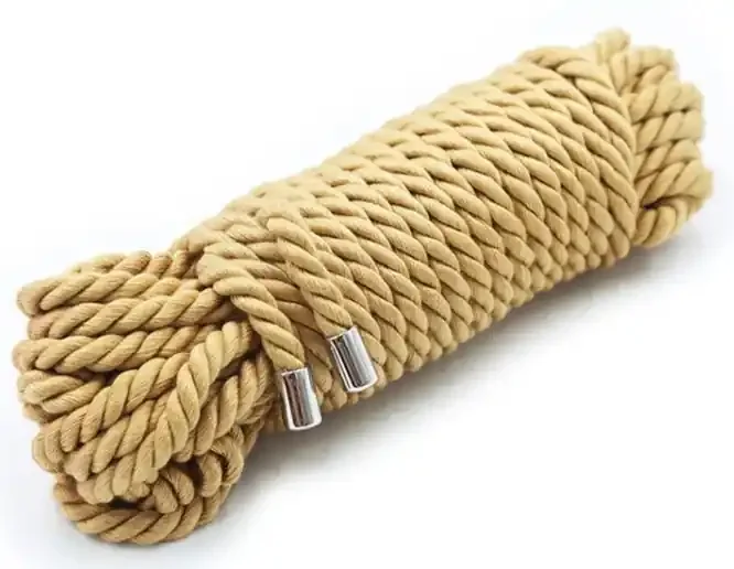 Baumwollseil golden 5m
