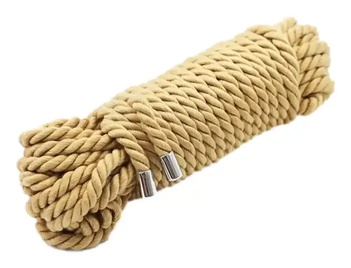 Baumwollseil goldfarben 10m