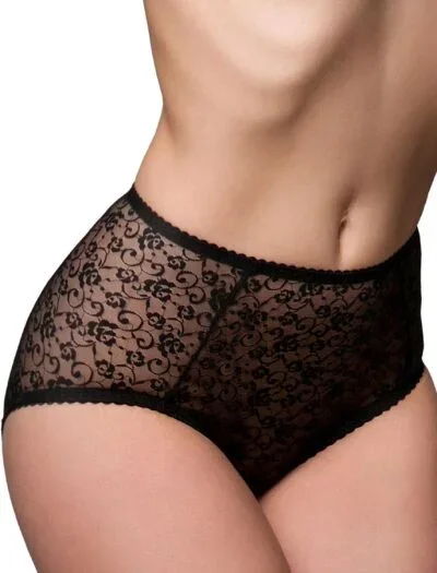 Betty Lace Knickers Schwarz