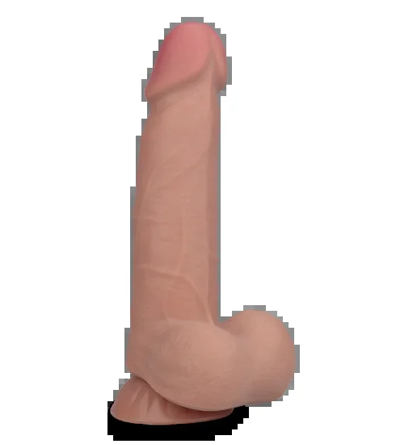 Biegbarer Dildo Real Skin 19 cm Robbie