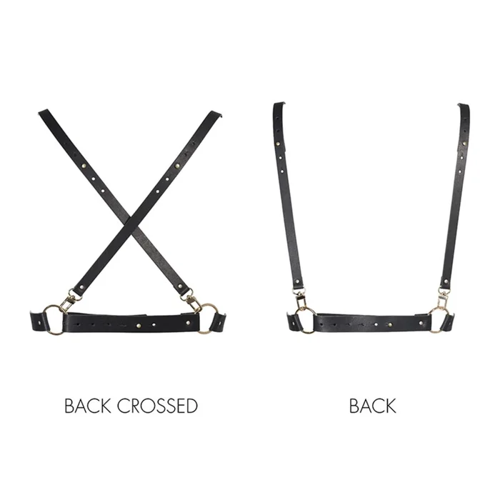 Bijoux Indiscrets Maze X-Harness Schwarz