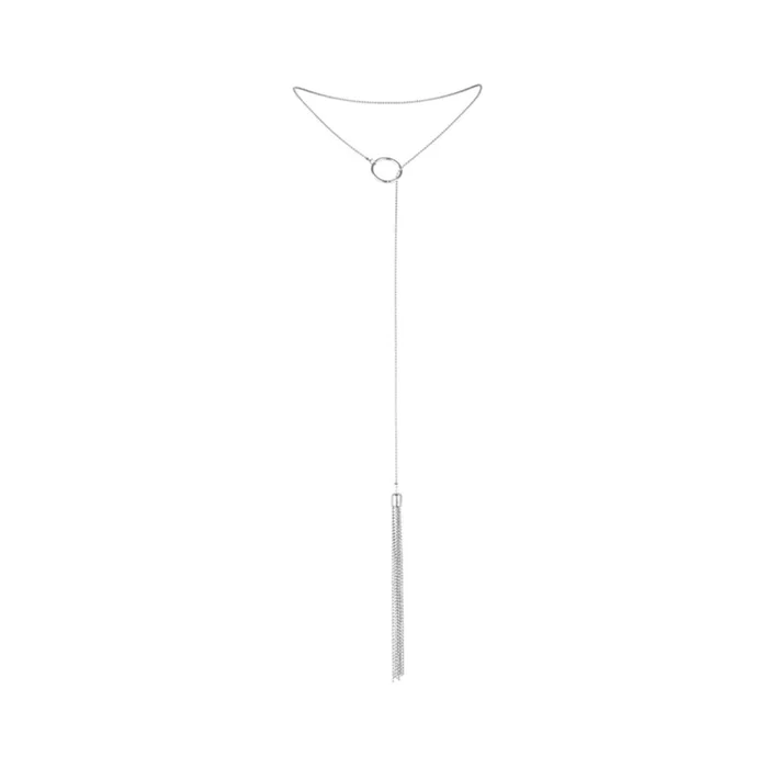 Bijoux Indiscrets The Magnifique Collection Metallische Halskette mit Fransen