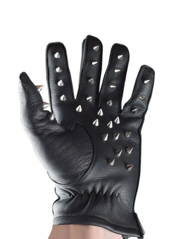 Black Label Pain Freak Spanking Glove Leder-Spanking-Handschuhe