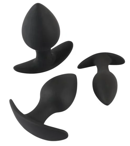 Black Velvets 3-teiliges Analtrainer Set