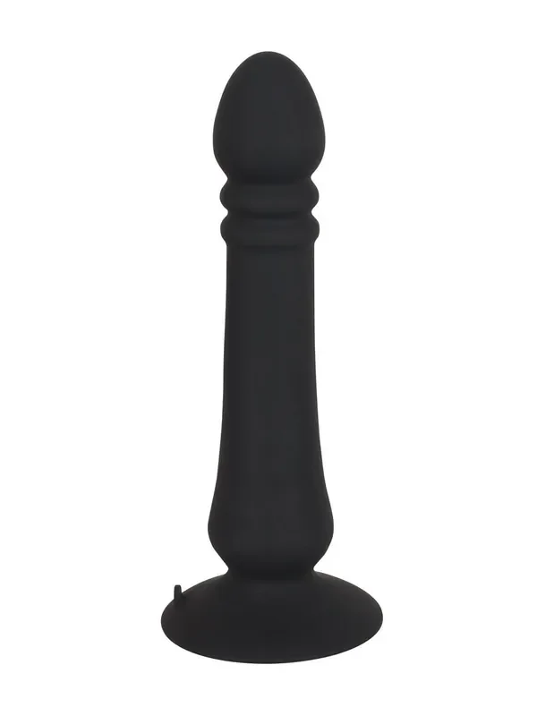 Black Velvets Anal Thruster Analplug mit Stoßfunktion, schwarz