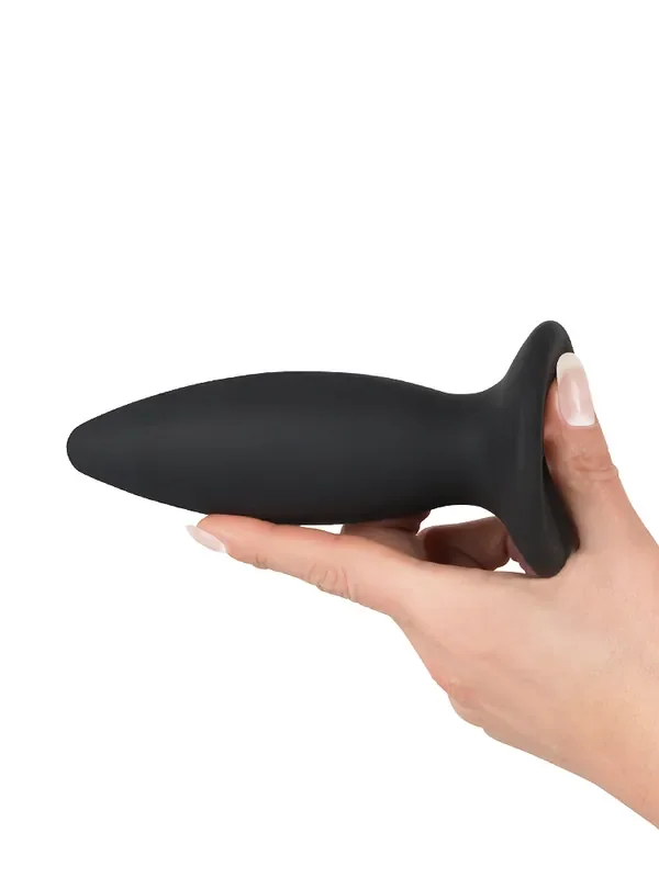 Black Velvets Recharge Plug S Vibro-Analplug, schwarz
