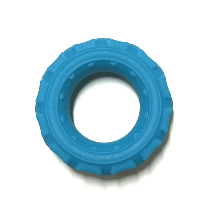 Blauer Cockring
