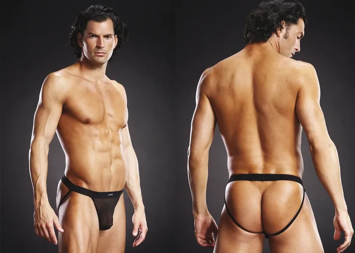 BLUE LINE Jock Strap schwarz