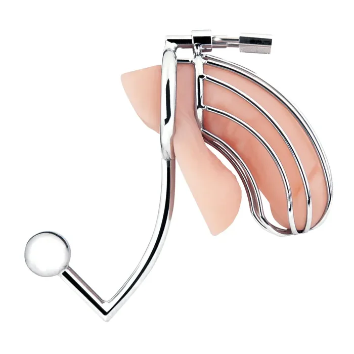 Blueline – Cock Cage With Anal Stimulator