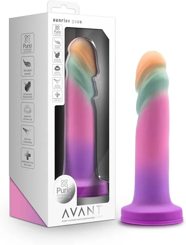 Blush Novelties – Avant Sunrise Gaze Sherbet Dildo – Verschiedene Farben