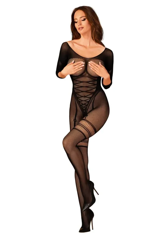 Bodystocking mit Verzierungen