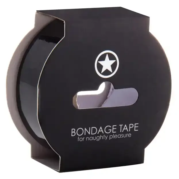 Bondage-Band 17m – 25mm Schwarz