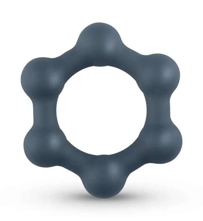Boners Hexagon Penisring mit Stahlkugeln