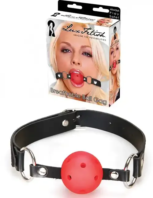 Breathable Ball Gag rot