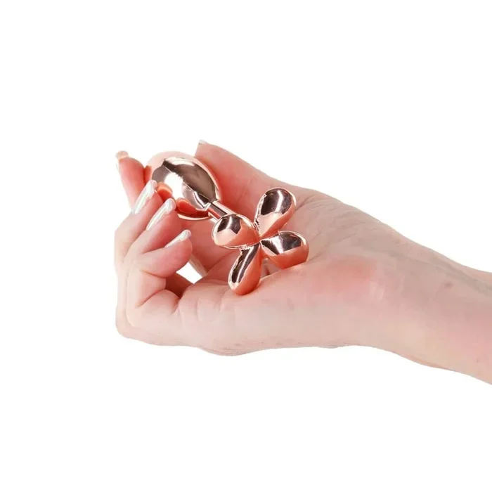 BRIGADE MONDAINE Plug Anal Fleur Or Rose