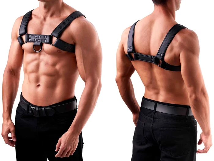 Brust Harness aus Leder