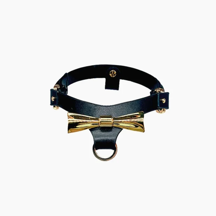 »Butterfly Effect Choker« Leder-Halsband Von »UPKO«