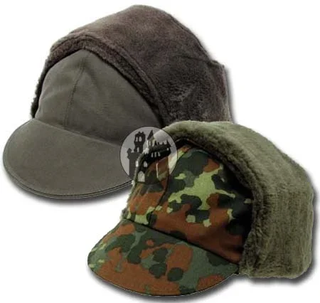 BW Wintermütze – Oliv oder Flecktarn (Farbe: Oliv, Grösse: 58)