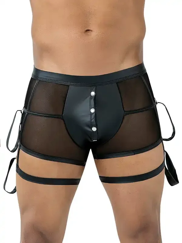 C4M R4VAGE Bondage-Short, schwarz