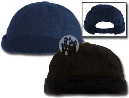 Cap – mit Strickrand – ohne Schild (Farbe: Blau)