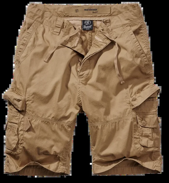 Cargo Shorts (Farbe: Beige, Grösse: XXXXL)