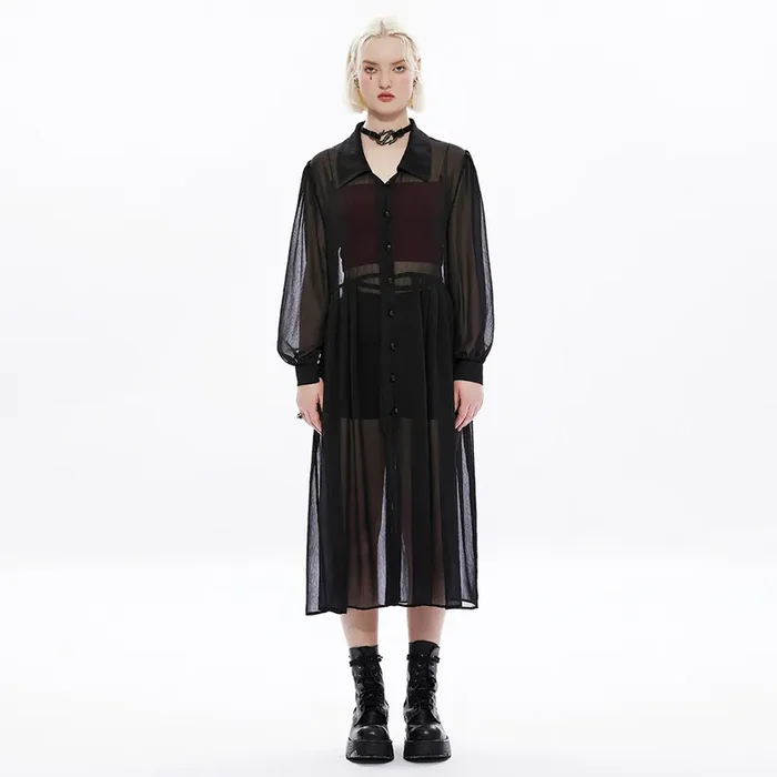 Casual Gothic Tunika mit romantischem Flair