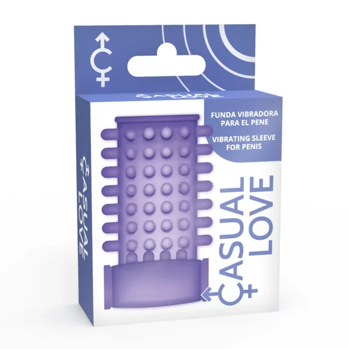 CASUAL RING LILAC VIBRATOR PENIS ABDECKUNG