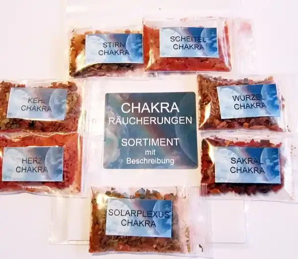 Chakra-Räucherungen Set