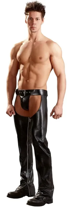 Chaps aus Kunstleder