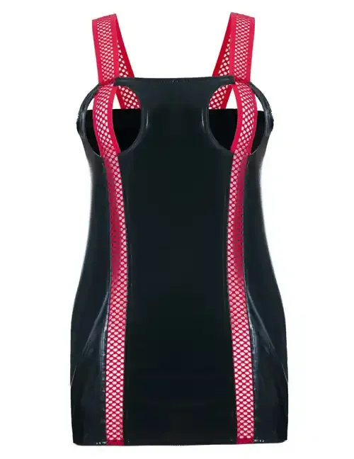 Chemise SB/1016 schwarz/rot