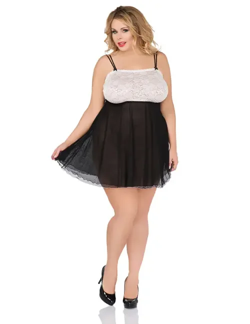 Chemise SB/1026 schwarz/ecru