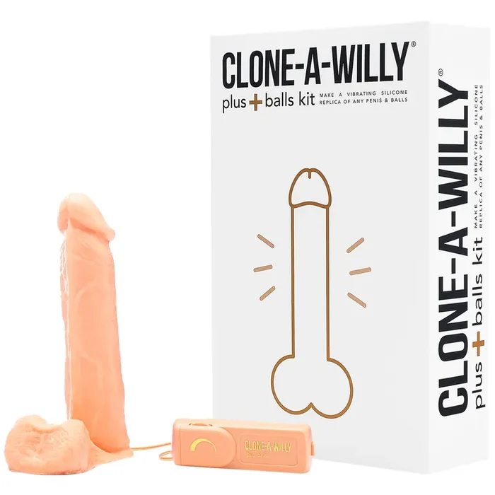 Clone-A-Willy Plus Balls DIY Homemade Dildo Kit Light Skin Tone