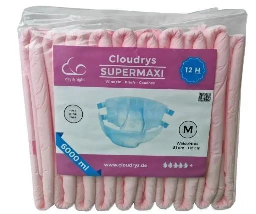Cloudrys supermaxi rosa mit Folie Gr. M